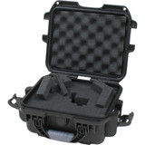 Nanuk Pistol and Accessory Hard Case w/Foam Black 9.4 in. x 7.4 in. x 5 in.