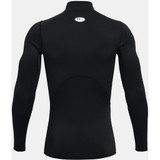 Men's ColdGearA Compression Mock Black--White