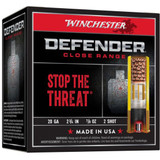 Winchester Defender Load 20 ga. 2.75 in. 7/8 oz. 2 Shot 25 rd.