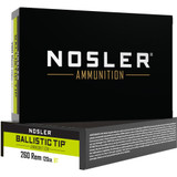 Nosler Ballistic Tip Rifle Ammunition 260 Rem. 120 gr. BT SP 20 rd.