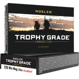 Nosler Trophy Grade Rifle Ammunition 338 Win. Mag. 250 gr. AB SP 20 rd.