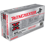 Winchester Super-X Pistol Ammo 44 S&W Spl. 240 gr. Lead Cowboy Action 50 rd.
