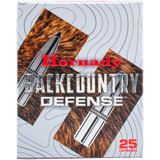 Hornady Back Country Defense Pistol Ammo 9mm +P 138 gr. DGH 25 rd.