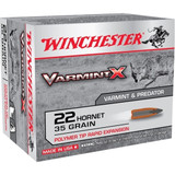 Winchester Varmint X Rifle Ammo 22 Hornet 35 gr. 20 rd.