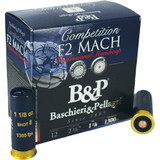 B&P F2 Mach Shotgun Loads 12 ga. 2.75 in. 1 1/8 oz. 1300 FPS 8 Shot 25 rd.