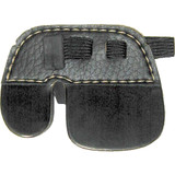 Bateman Bubba 3 Finger Split Cordovan Tab Rubber Black