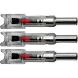 Flex Fletch LIT Lighted Crossbow Nocks .300 Blue 3 pk.