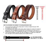 1791 Gunleather Gun Belt