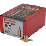 Hornady Match Bullets 30 cal. .308 168 gr. BTHP Match 100 box
