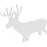 Birchwood Casey Ar500 Silhouette 3-Hole Deer 3/8"
