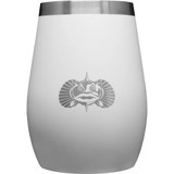 Toadfish Non-Tipping Wine Tumbler White 10 oz.