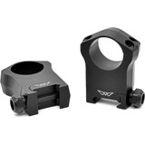 Warne Mountain Tech Scope Rings Matte Black 1 in. Ultra High