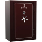 Browning Silver Series 49 Safe Two-Tone Crimson Fade Chrome Hardware E-Lock