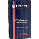 Fiocchi Field Dynamics Rimfire Ammo 22 LR. 40 gr. CPRN 50 rd.