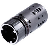 Dead Air Pyro 2.0 Muzzle Brake Kit 45 Cal. w/ DA457 Xeno ADPT & 45 Cal Front Cap