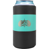 Toadfish Non-Tipping Can Cooler Teal W/Adapter