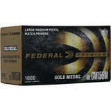 Federal Premium Gold Medal Pistol Primers Small 1000 ct. HAZ