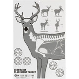 Ez Aim Deer Vitals Corrugated Target 23x25"