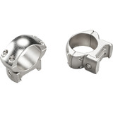 Weaver Grand Slam Steel Rings Silver 1" Medium Clamshell Pack