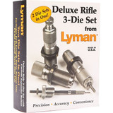 Lyman Carbide Deluxe Rifle 3 Piece Die Set Lyman Carbide Deluxe Rifle 3 Piece Die Set