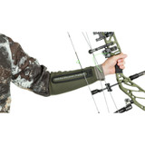 October Mountain Compression Arm Guard Jacket Fit