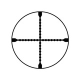 TruGlo Tactical Rifle Scope 30mm 3-9x42 IR MIL