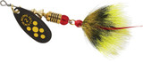 Mepps Black Fury In-Line 1/6 oz Dressed Treble Spinner