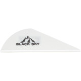 Bohning Black 2 in. Sky Vane 36 pk.