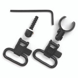 Uncle Mike's QD Swivels 100 1 in. Blued