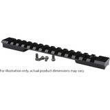 Warne Mountain Tech Tactical Rail Matte Black Remington Short Action