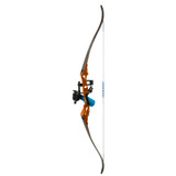 Fin Finder Bank Runner Bowfishing Recurve Pkg w/Winch 35lb RH