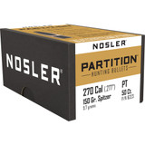 Nosler Partition Bullets Spitzer Point 50 pk. Nosler Partition Bullets Spitzer Point 50 pk.