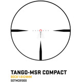 Sig Sauer Tango-MSR Compact Scope 1-8X24 Illuminated MSR BDC-8 w/Mount Black