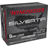 Winchester Super-X Pistol Ammo 9mm 147 gr. Silvertip HP 20 rd.