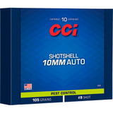 CCI Shotshell Pistol Ammo 10mm Auto 109gr. 9 Shot 10 rd.
