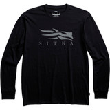 Sitka Icon Long Sleeve Tee Black