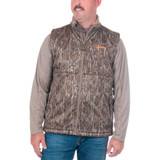 Habit Men's Early Dawn Sherpa Shell Vest Mossy Oak New Bottomland