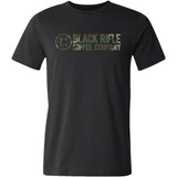 Black Rifle Woodland Company Logo T-Shirt Black