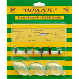 Pistol Pete Trout Bubble Combo Kit Sz 10