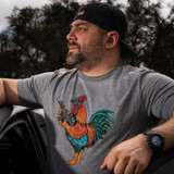 Black Rifle Coffee Tacticock T-Shirt Premium Heather