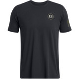 Men's UA Freedom Mission Made T-Shirt Black--Marine OD Green