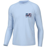 Huk Trophy Flag Pursuit T-Shirt Ice Water