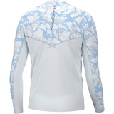Huk Icon X Inside Reef Long Sleeve Crystal Blue