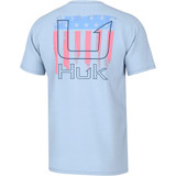 Huk Huk Salute T-Shirt Ice Water