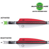 TenPoint Pro Elite 400 Lighted Carbon Arrows 20 in. Alpha Blaze Nocks 3 pk.