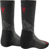 Badlands Lw Merino Crew Sock Black/Gray