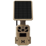 Moultrie Edge Solar Trail Camera 1080P 36MP Rechargable Battery Brown