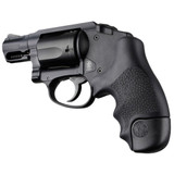 Hogue Overmolded Rubber Tamer Grip S&W J Frame Revolvers Black