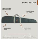 Half Rack Wildcat Rifle Case