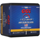 CCI Highbar Airgun Slugs 22 Cal. HP 100rd.